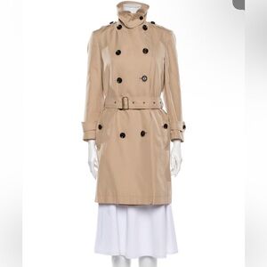 Burberry Brit Women’s Classic Beige Trench Coat size S
